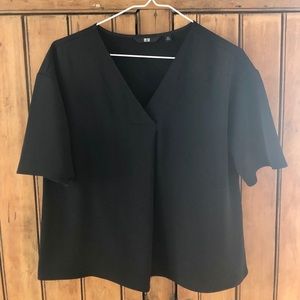 UNIQLO V-Neck Blouse
